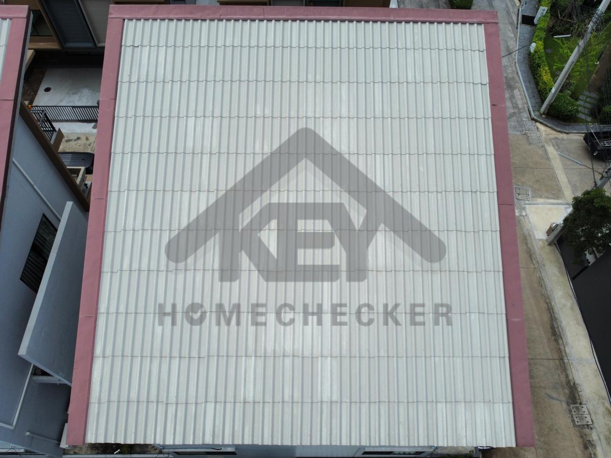 งานตรวจสอบหลังคา