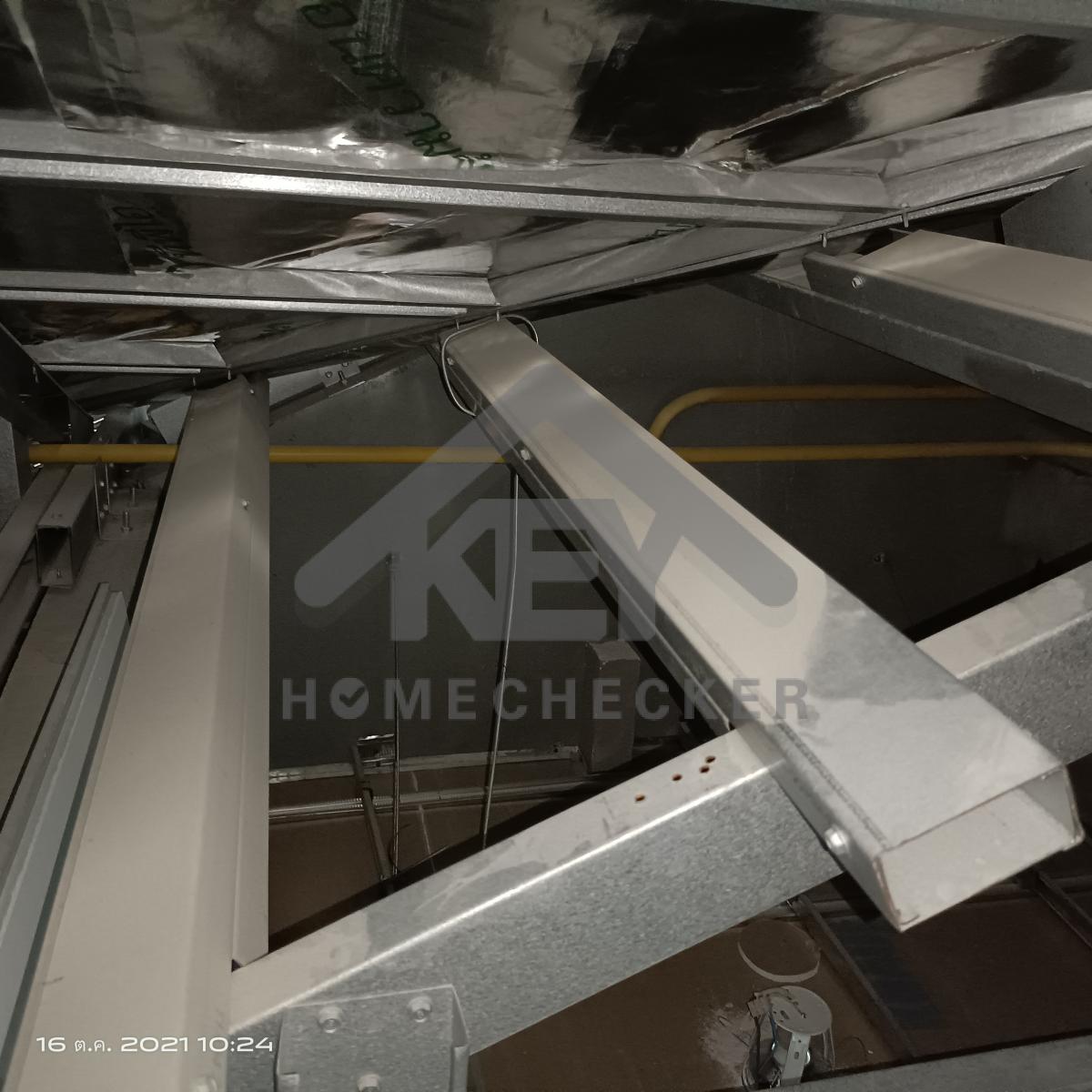 งานตรวจสอบหลังคา