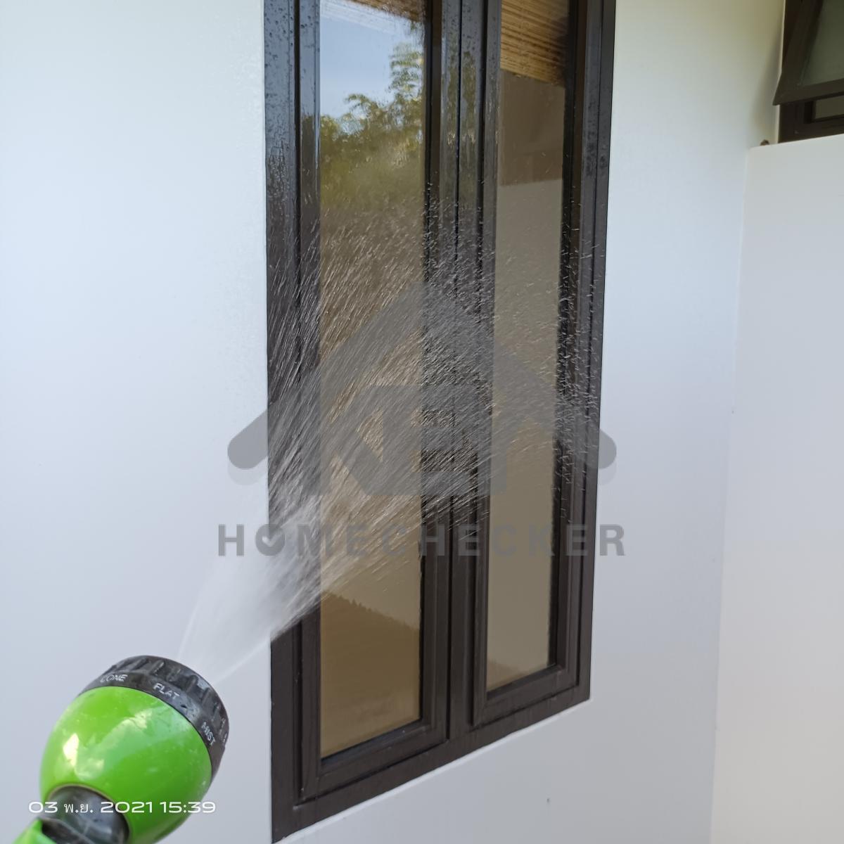 งานเทสน้ำ ประตูหน้าต่าง