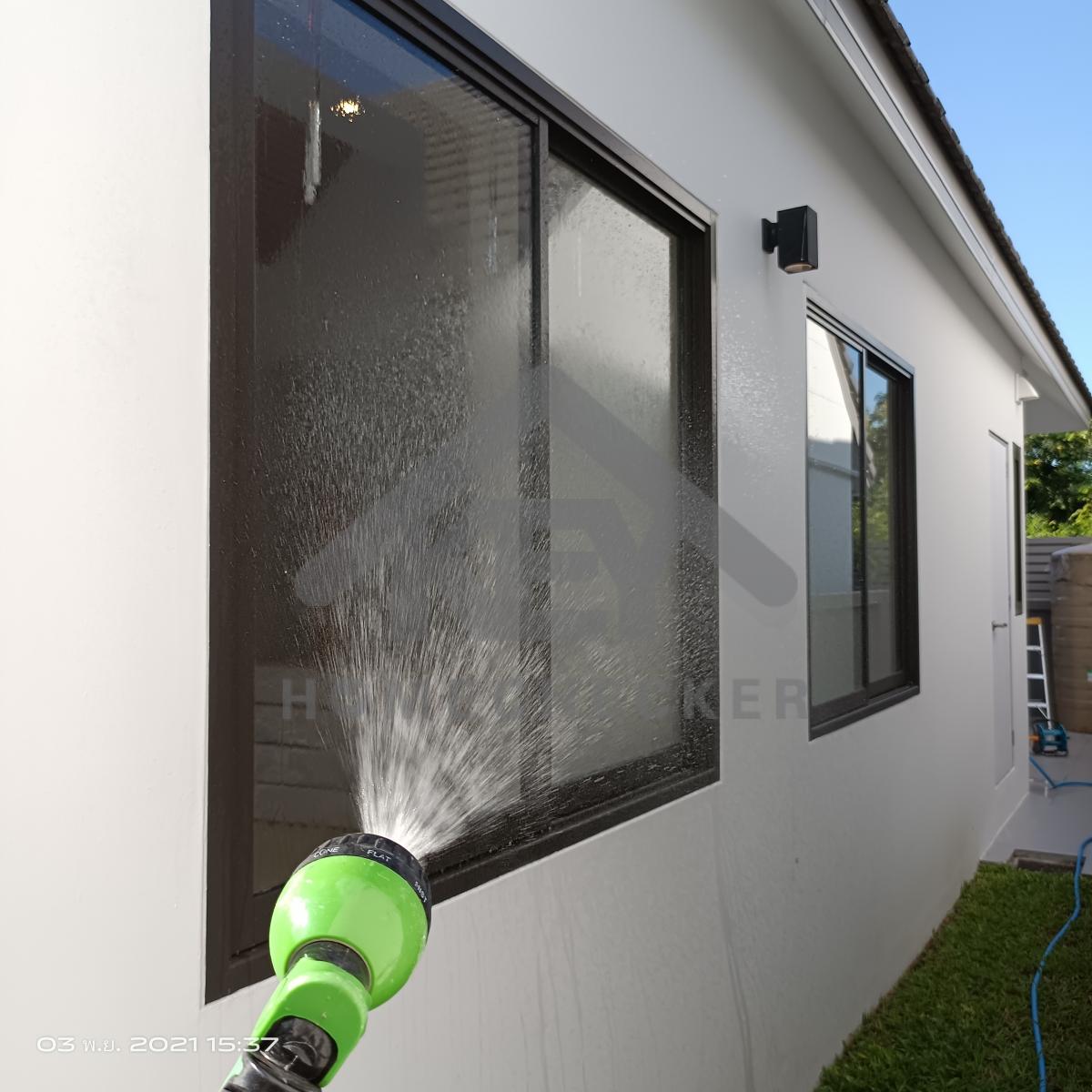 งานเทสน้ำ ประตูหน้าต่าง