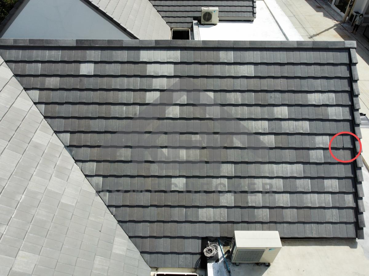 งานตรวจสอบหลังคา