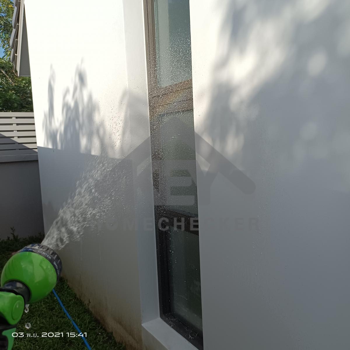 งานเทสน้ำ ประตูหน้าต่าง