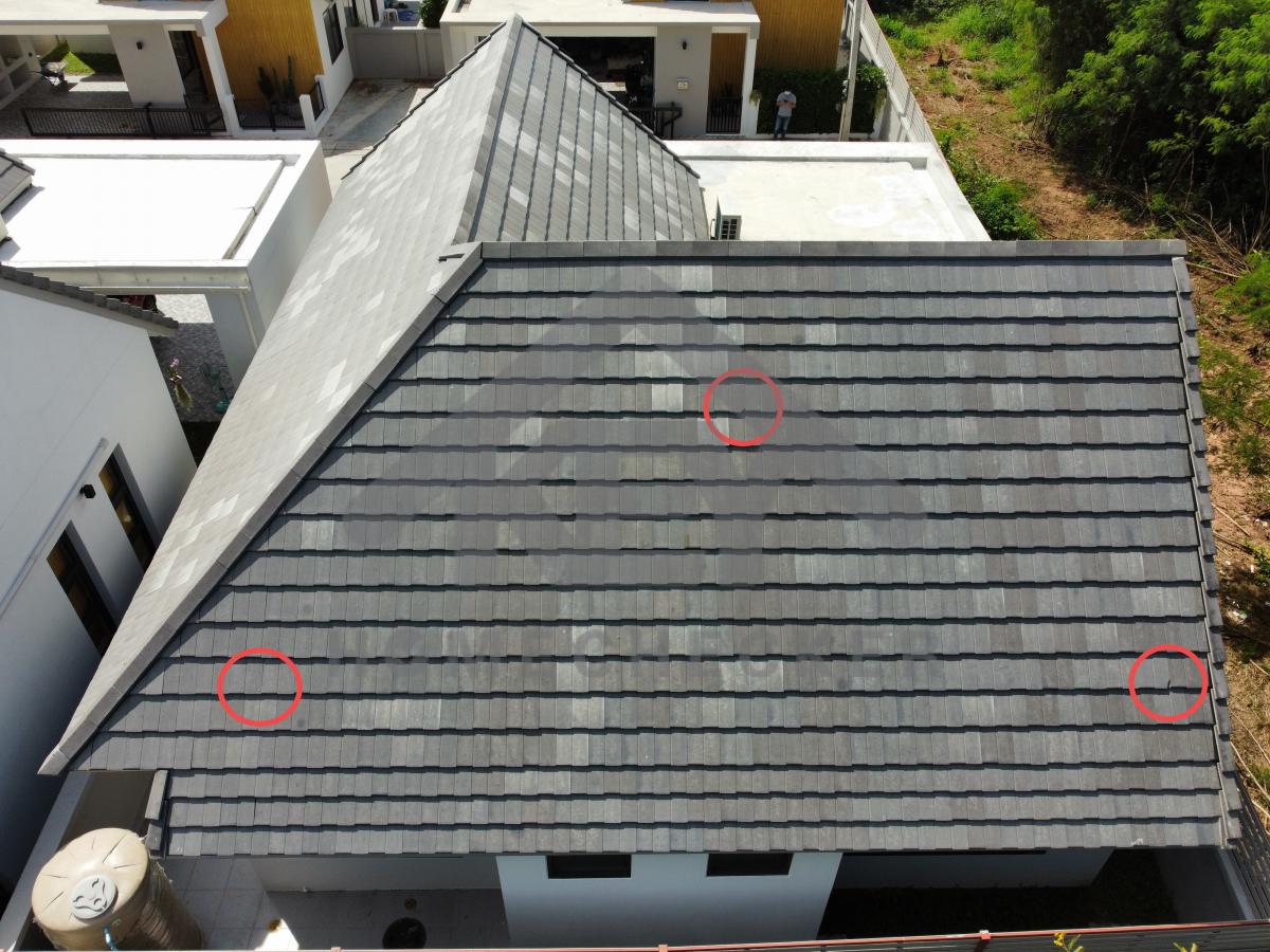 งานตรวจสอบหลังคา