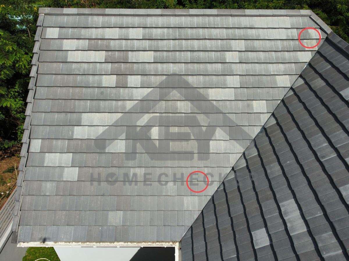 งานตรวจสอบหลังคา