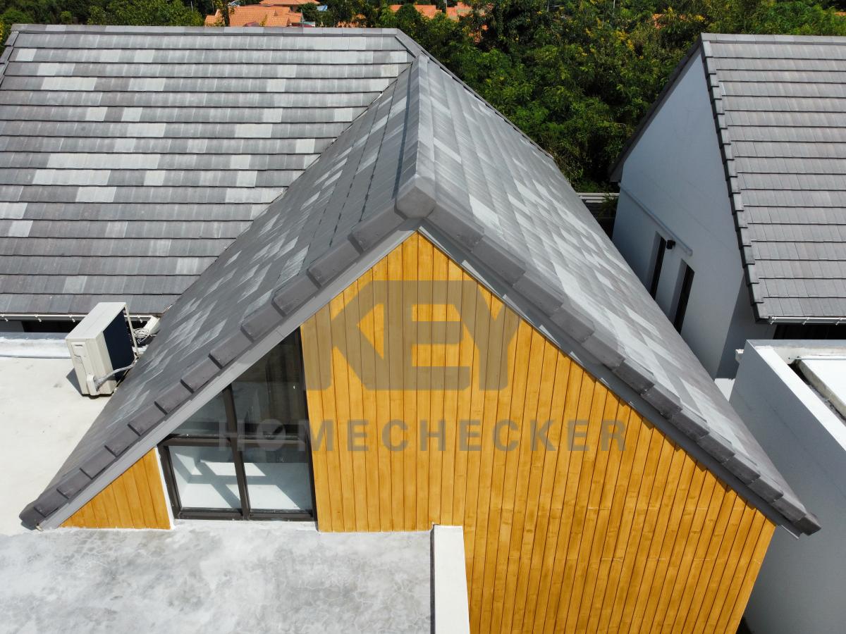 งานตรวจสอบหลังคา