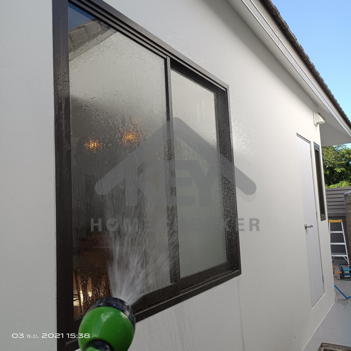 งานเทสน้ำ ประตูหน้าต่าง