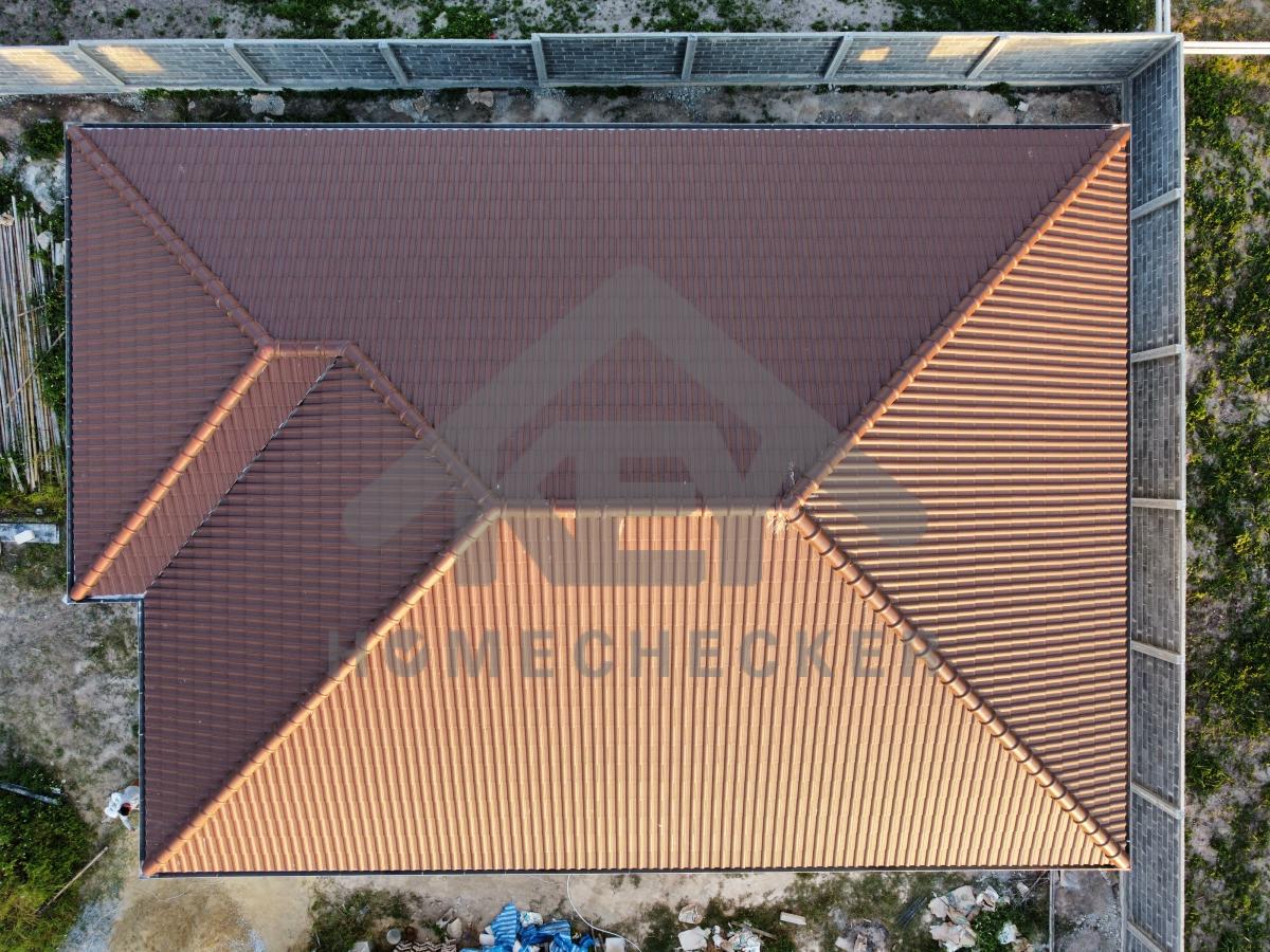 งานตรวจสอบหลังคา