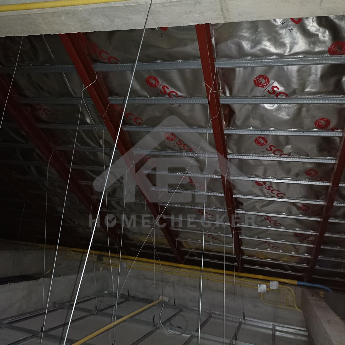 งานตรวจสอบหลังคา