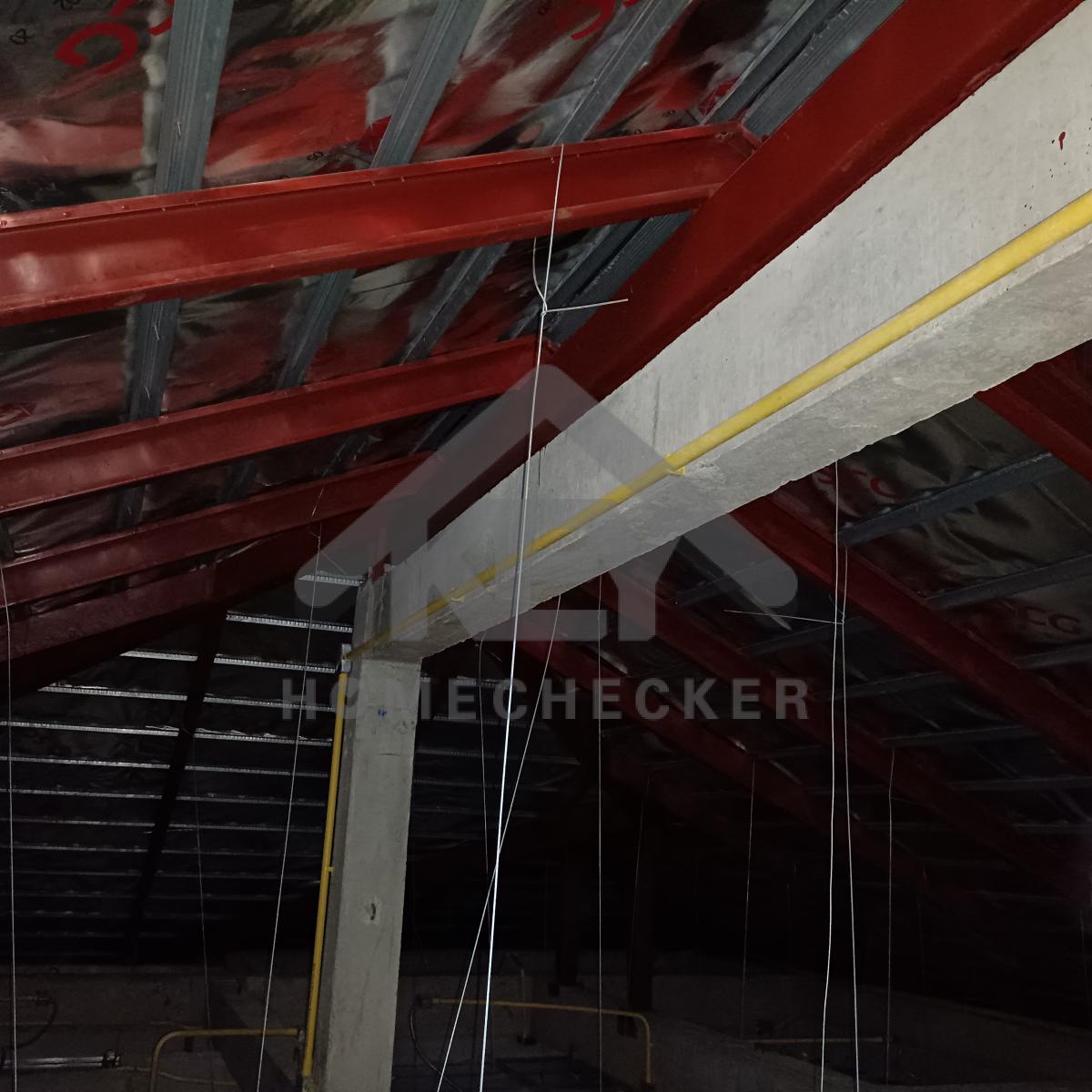 งานตรวจสอบหลังคา