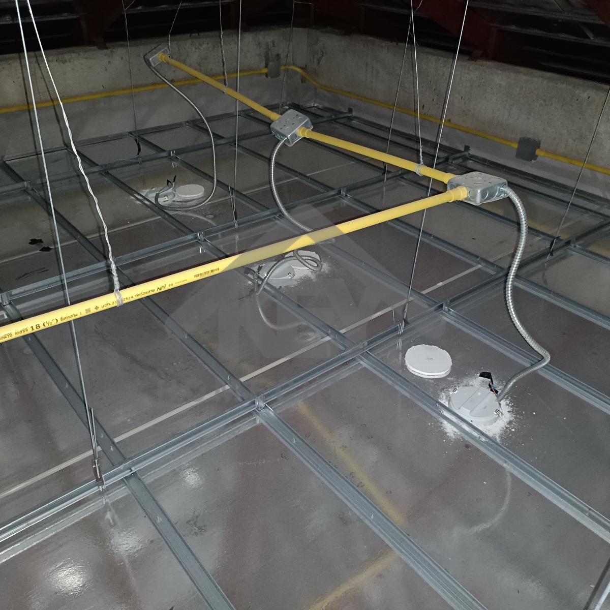 งานฝ้าชายคาและโครงฝ้า