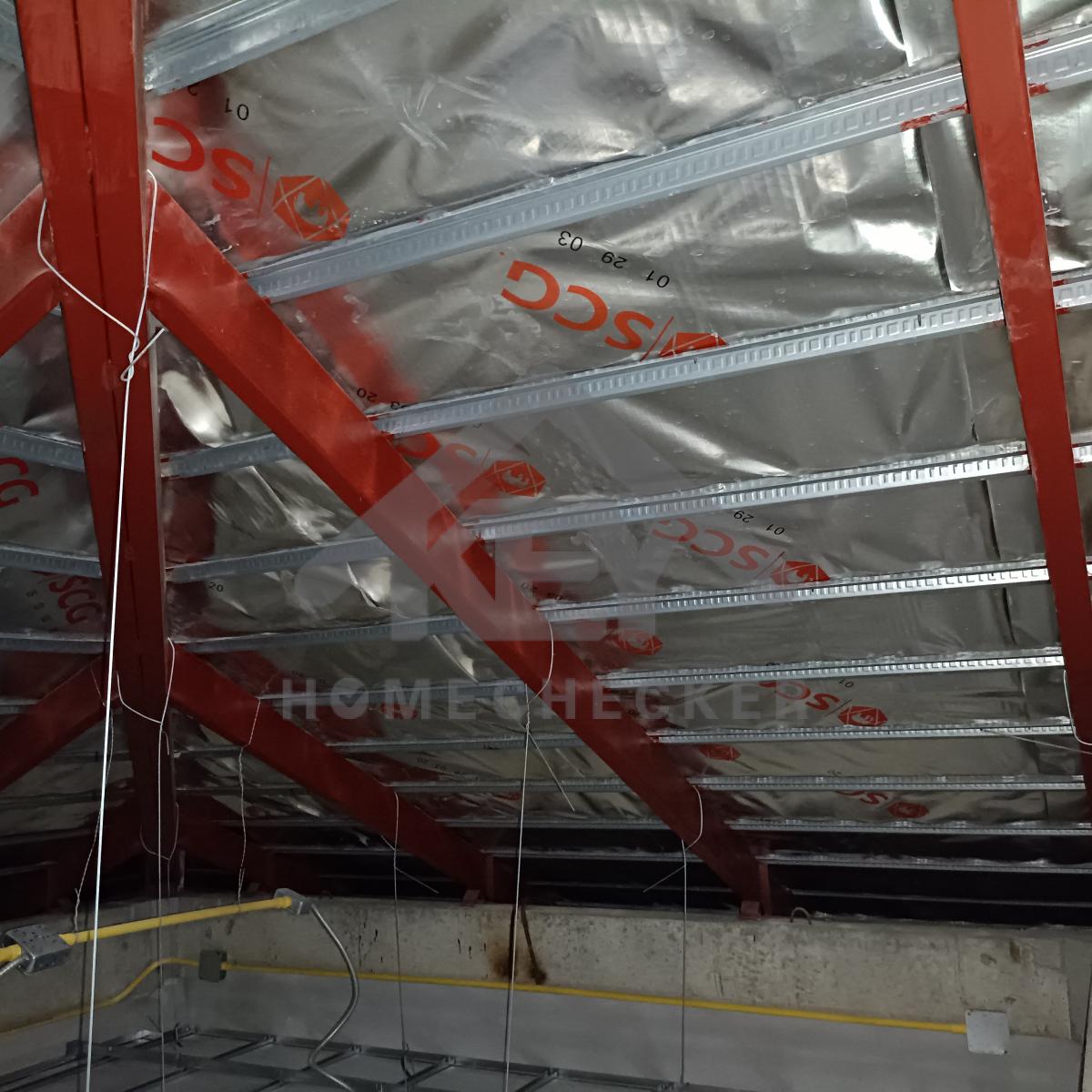 งานตรวจสอบหลังคา