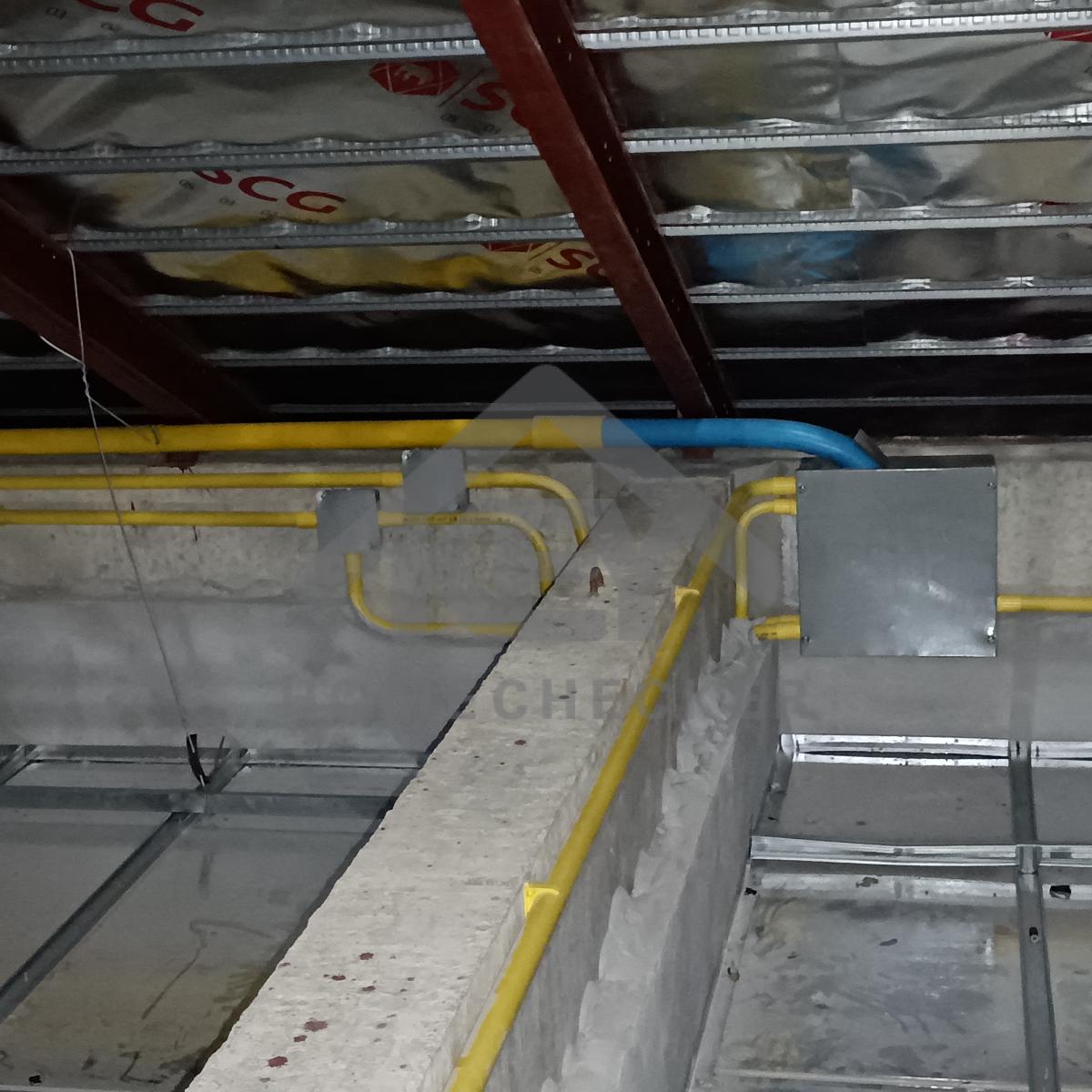 งานตรวจสอบหลังคา