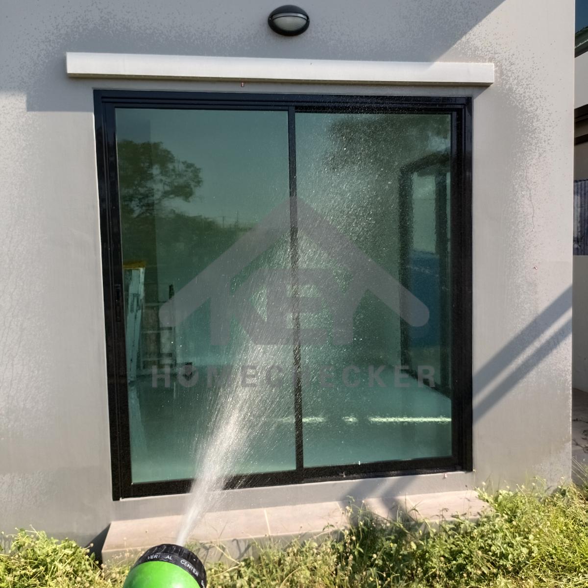 งานเทสน้ำ ประตูหน้าต่าง