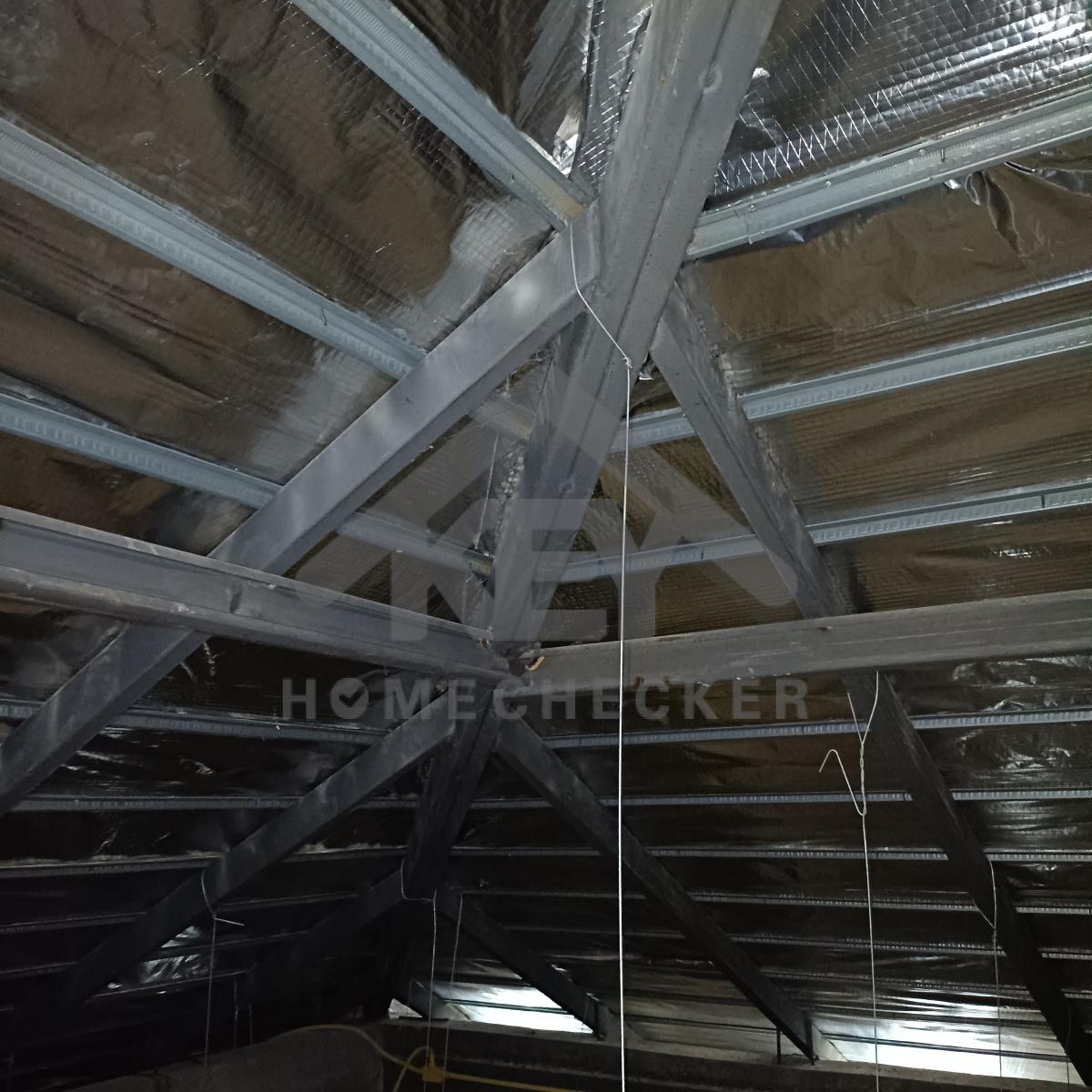 งานตรวจสอบหลังคา