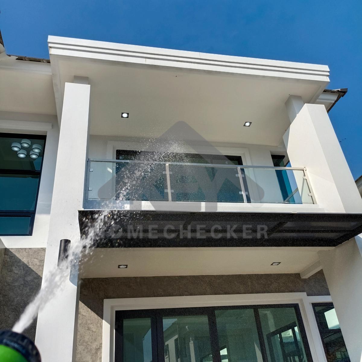 งานเทสน้ำ ประตูหน้าต่าง