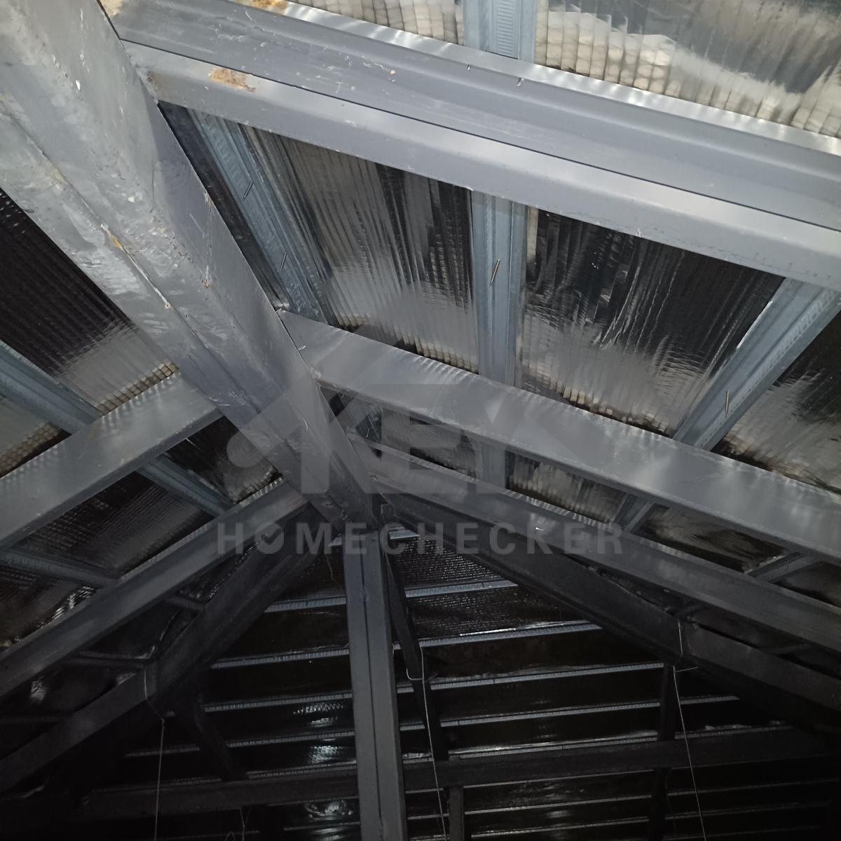 งานตรวจสอบหลังคา