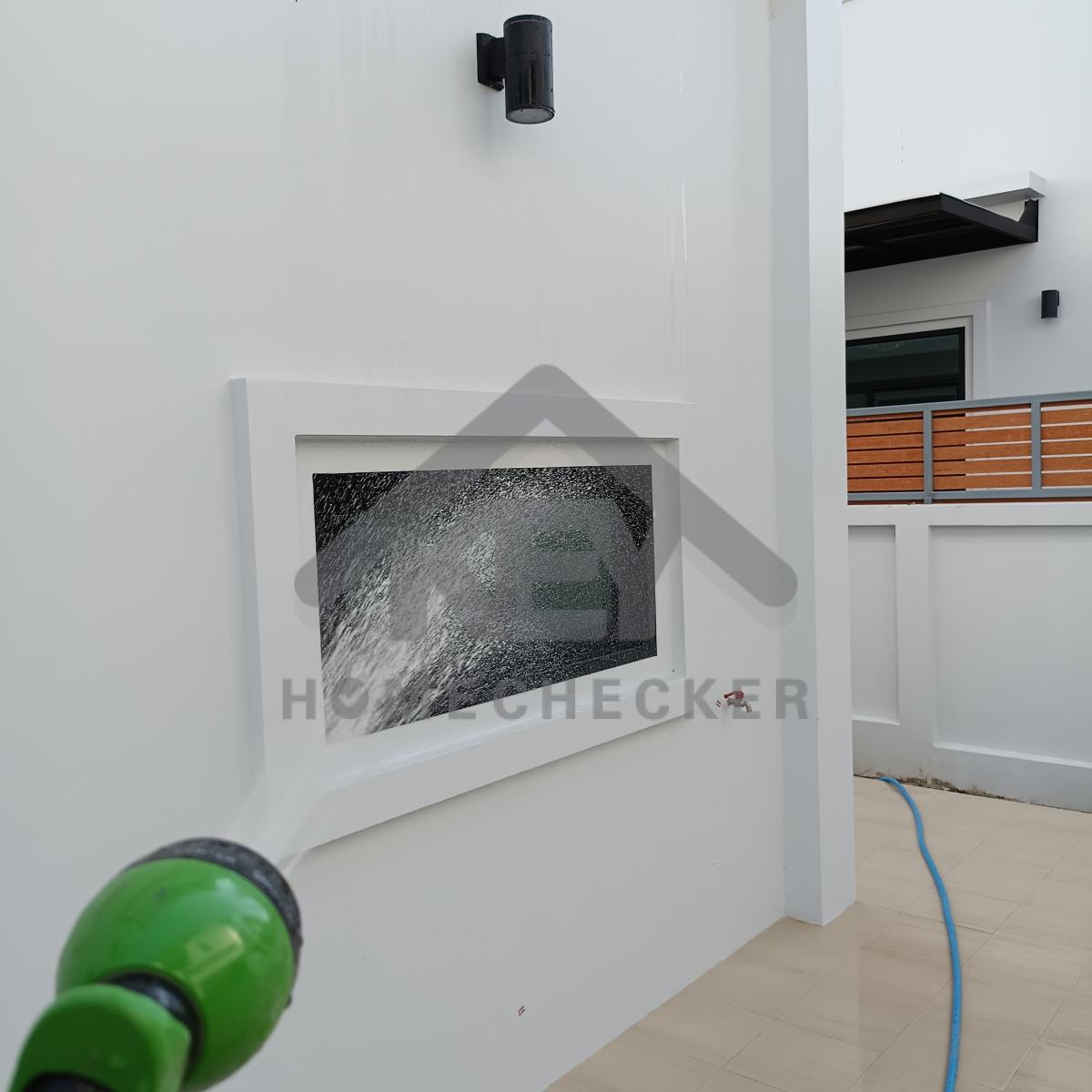 งานเทสน้ำ ประตูหน้าต่าง