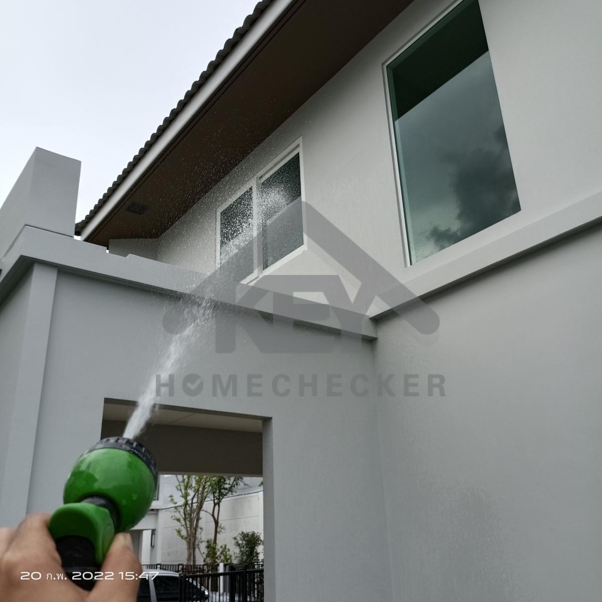 งานเทสน้ำ ประตูหน้าต่าง