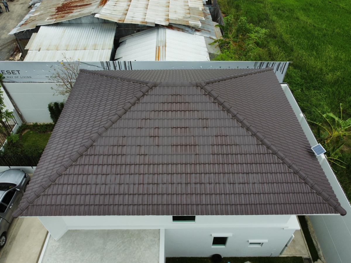 งานตรวจสอบหลังคา