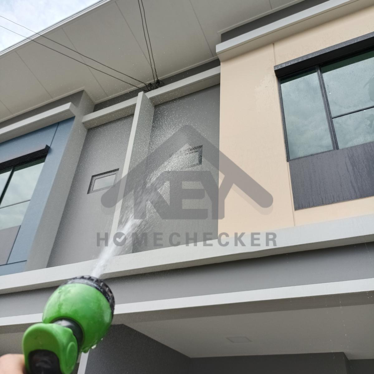 งานเทสน้ำ ประตูหน้าต่าง