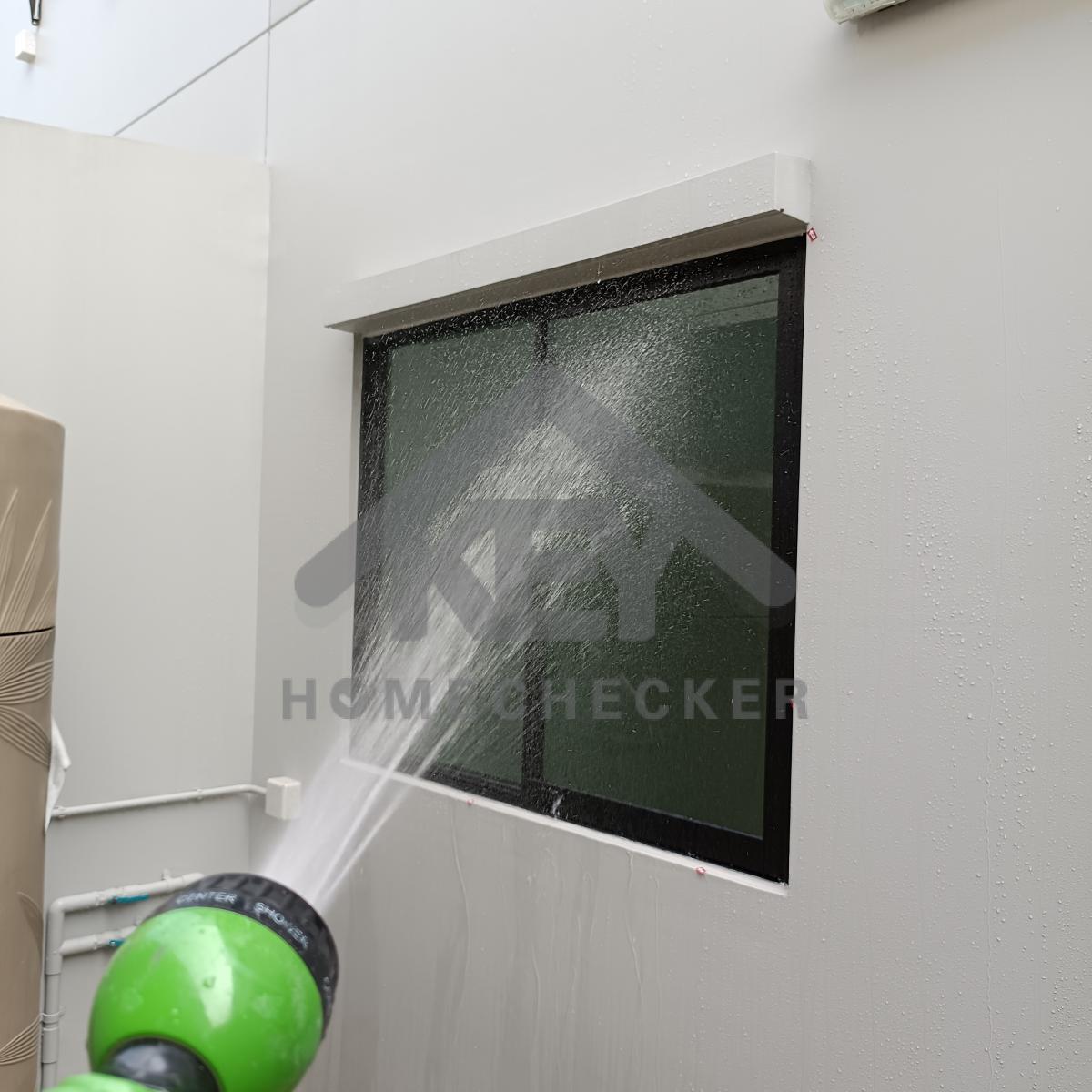 งานเทสน้ำ ประตูหน้าต่าง