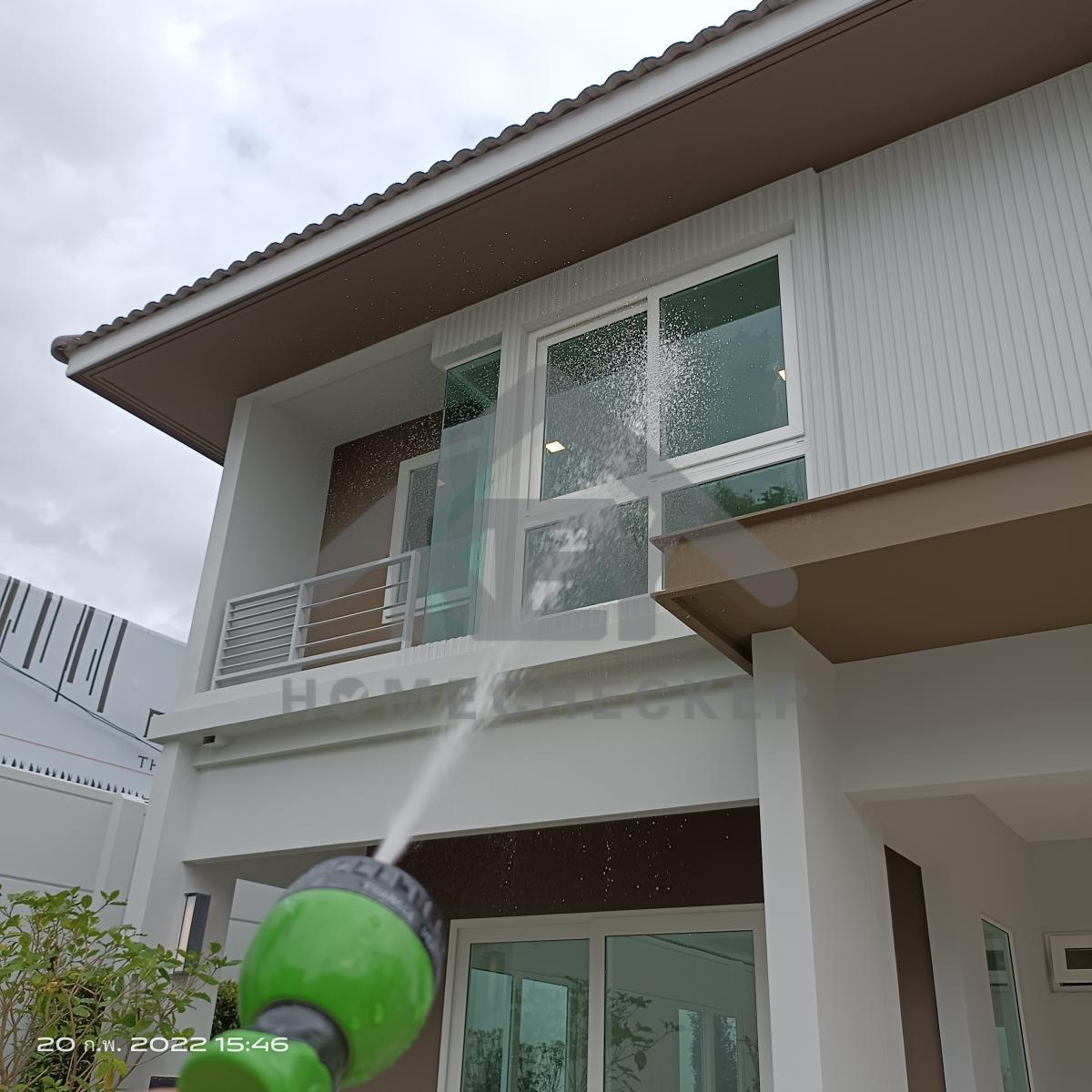 งานเทสน้ำ ประตูหน้าต่าง