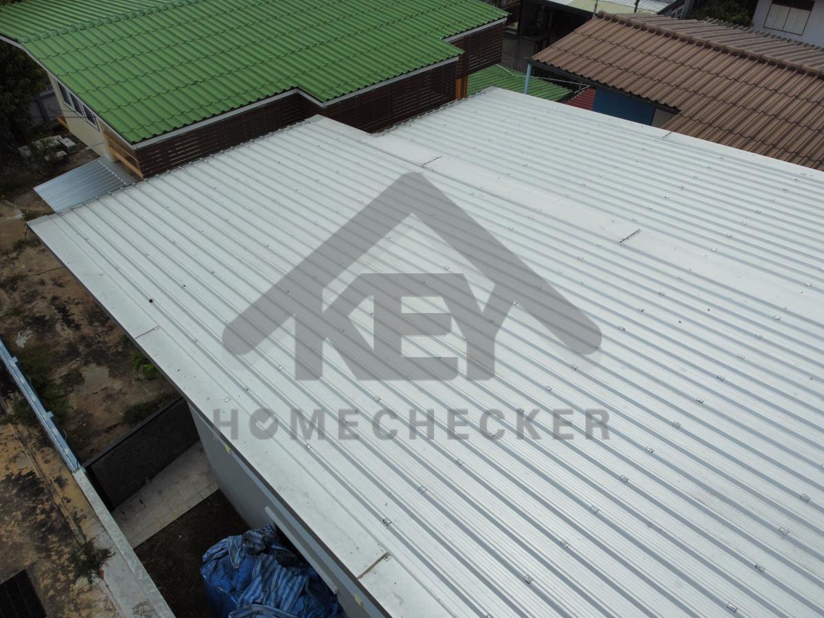 งานตรวจสอบหลังคา