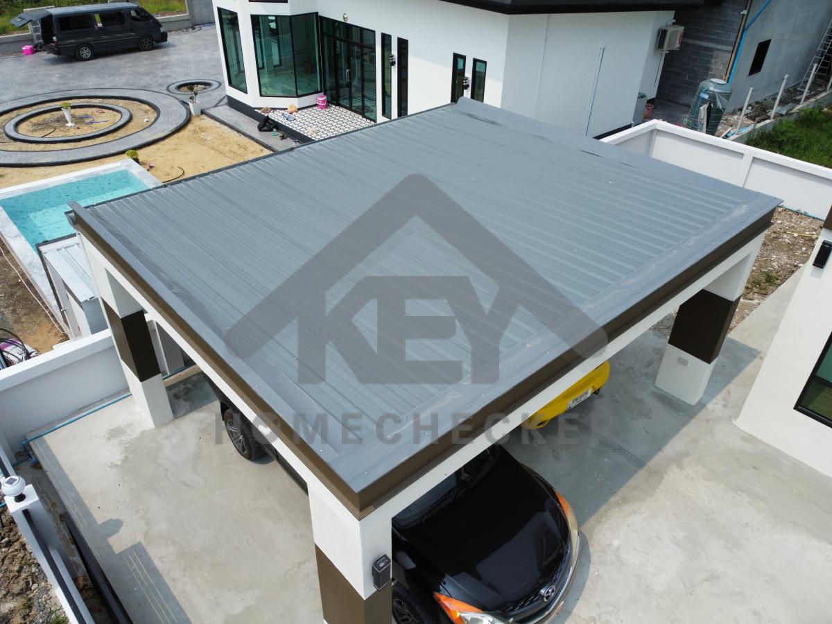 งานตรวจสอบหลังคา