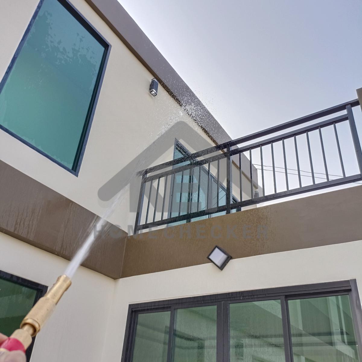 งานเทสน้ำ ประตูหน้าต่าง