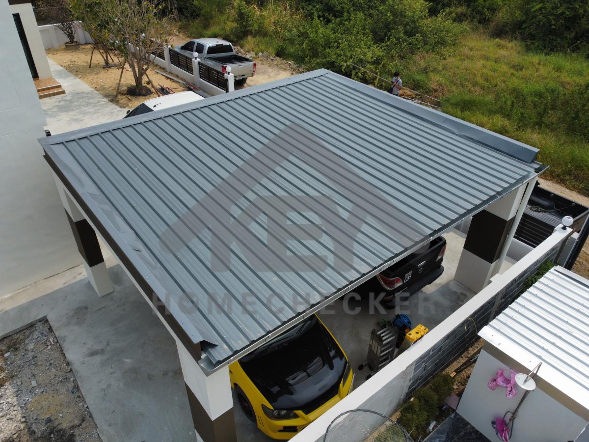 งานตรวจสอบหลังคา