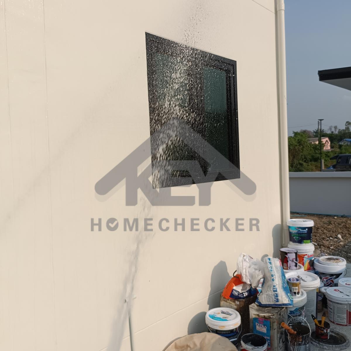 งานเทสน้ำ ประตูหน้าต่าง