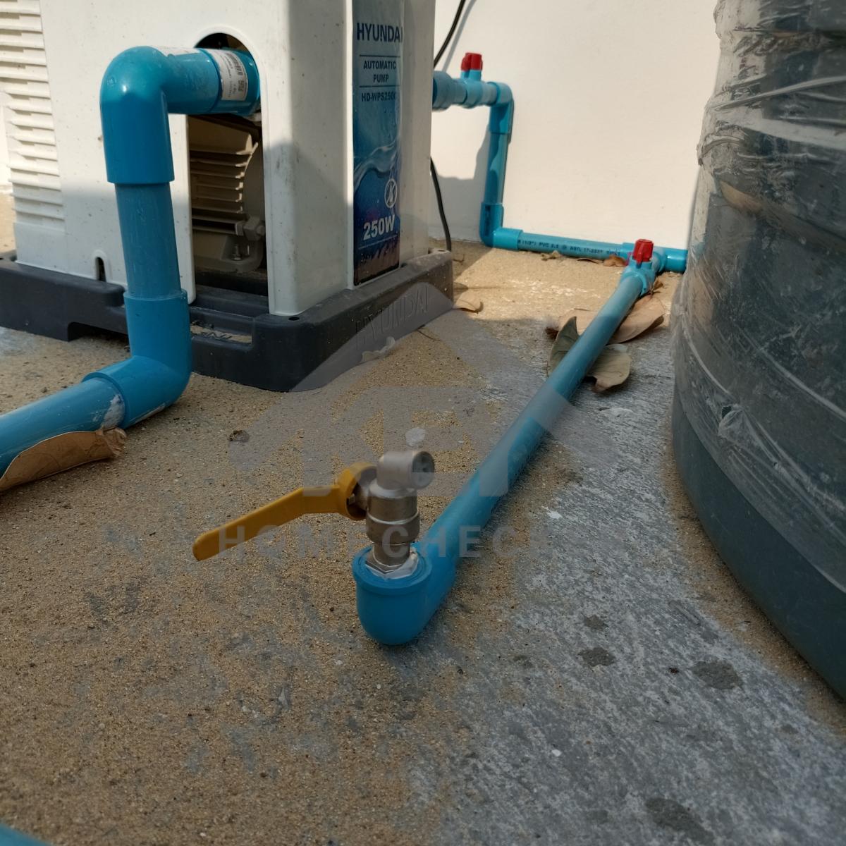 งานประปา ปั้ม และสุขาภิบาล