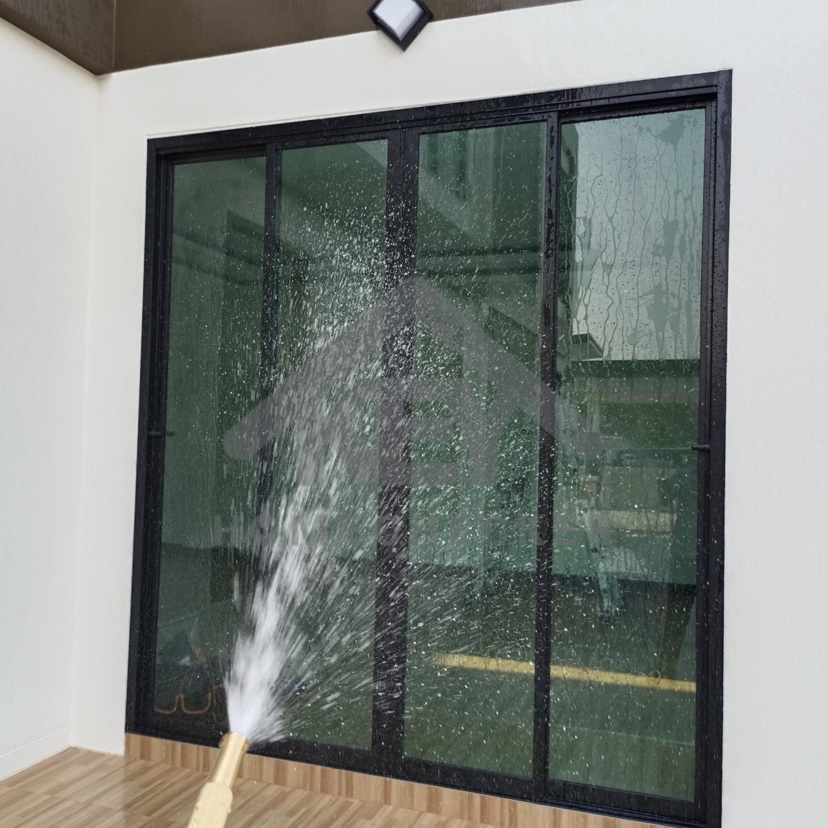 งานเทสน้ำ ประตูหน้าต่าง