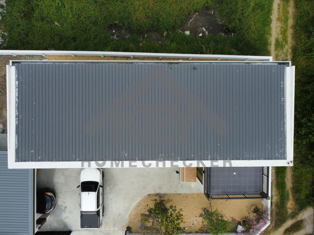 งานตรวจสอบหลังคา