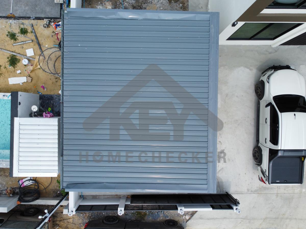 งานตรวจสอบหลังคา