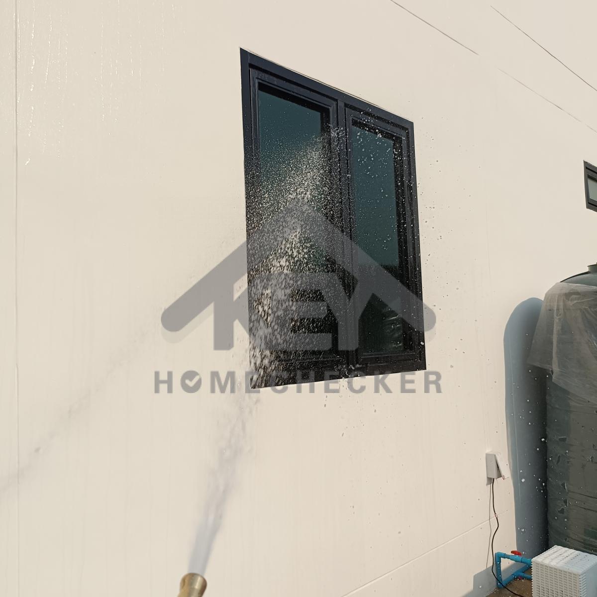 งานเทสน้ำ ประตูหน้าต่าง