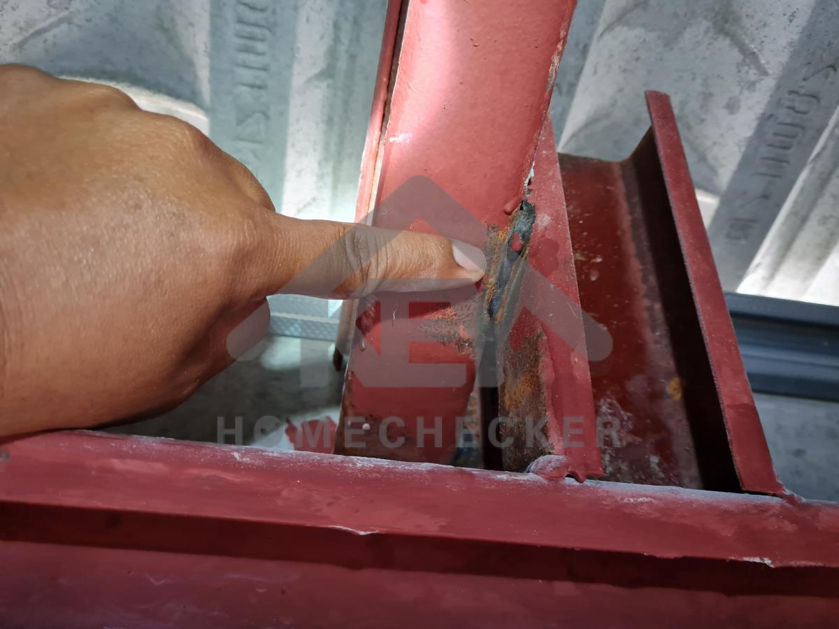 งานตรวจสอบหลังคา