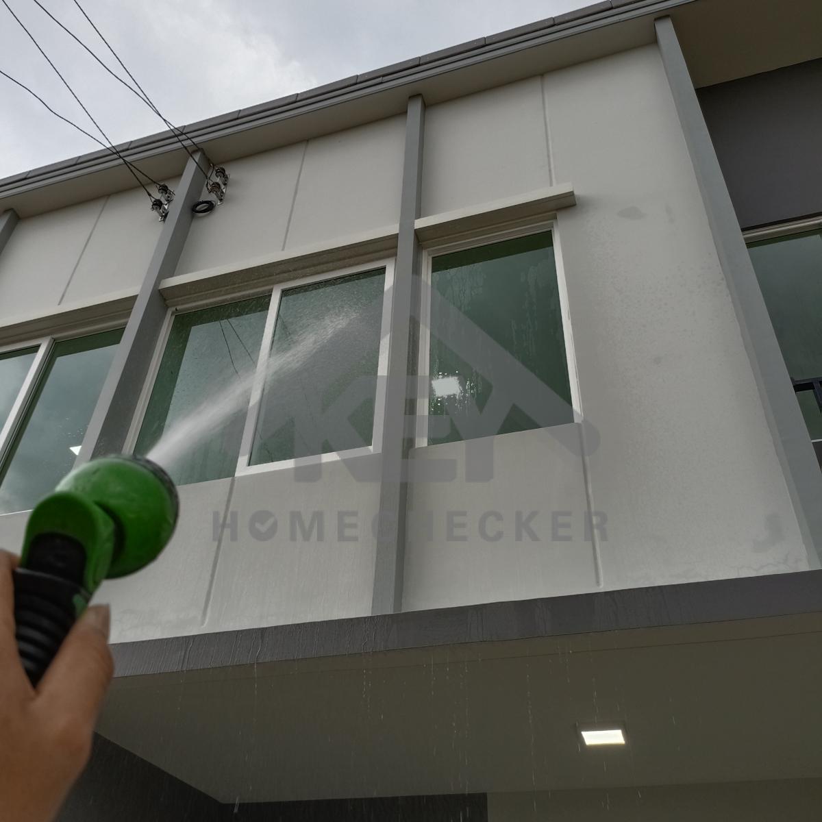 งานเทสน้ำ ประตูหน้าต่าง