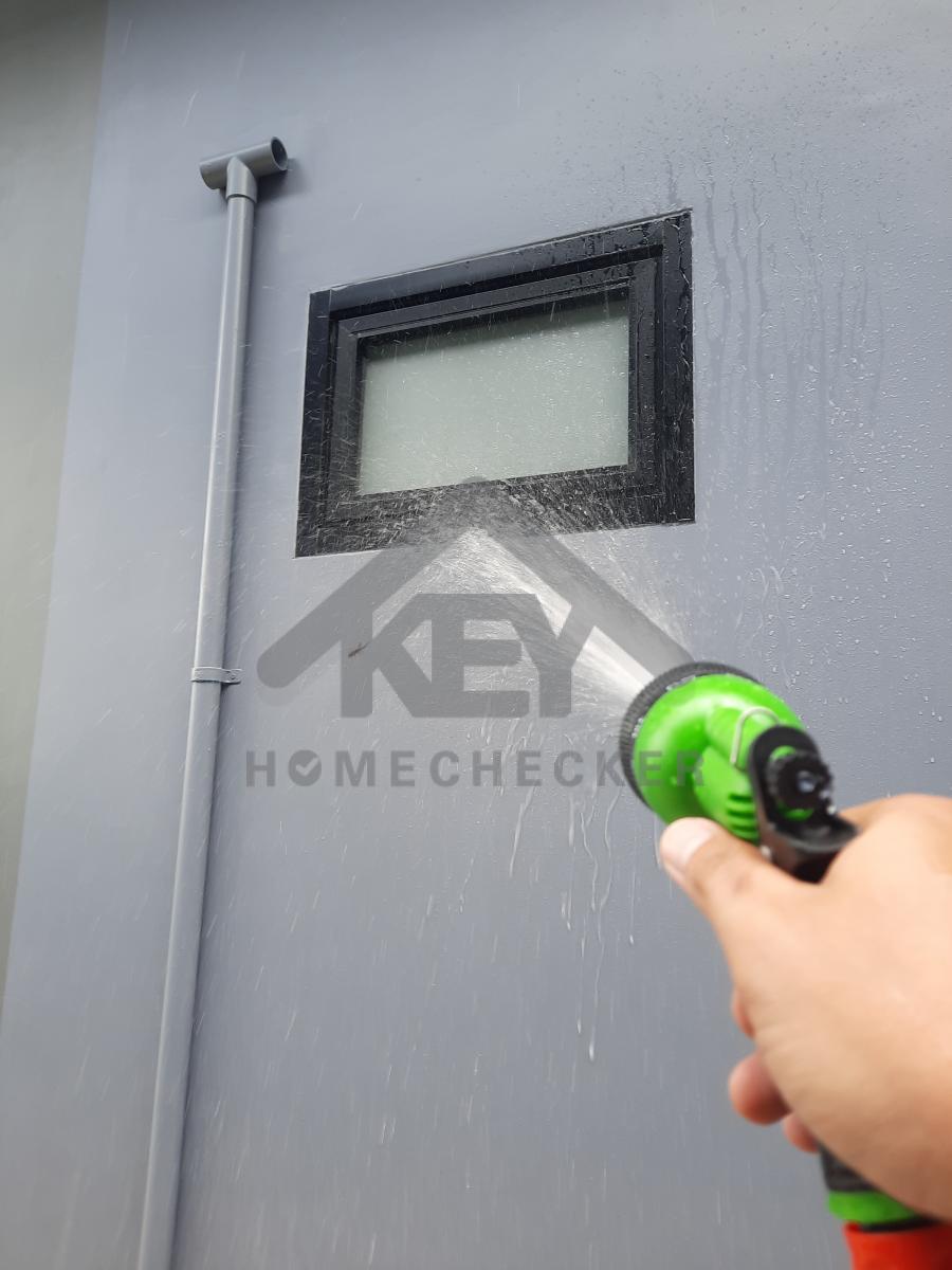 งานเทสน้ำ ประตูหน้าต่าง