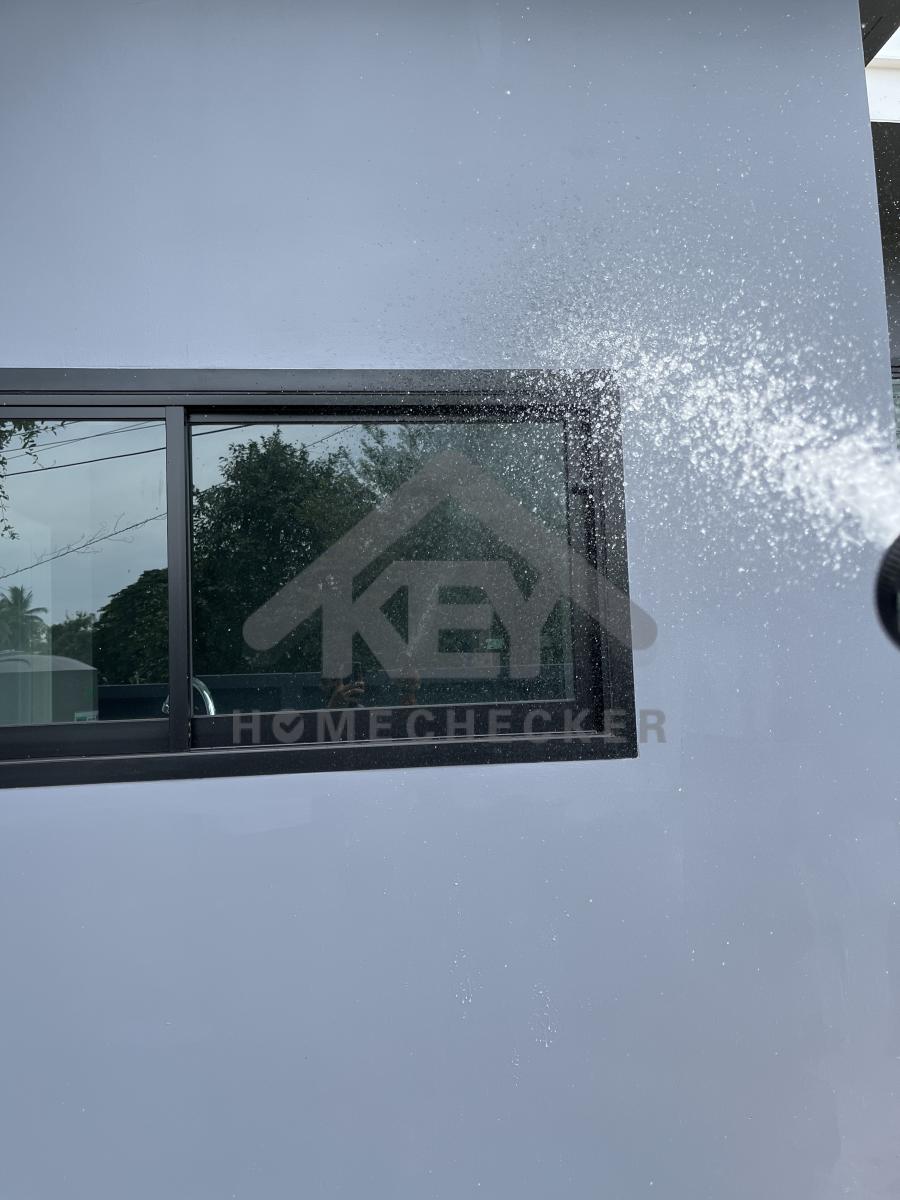 งานเทสน้ำ ประตูหน้าต่าง