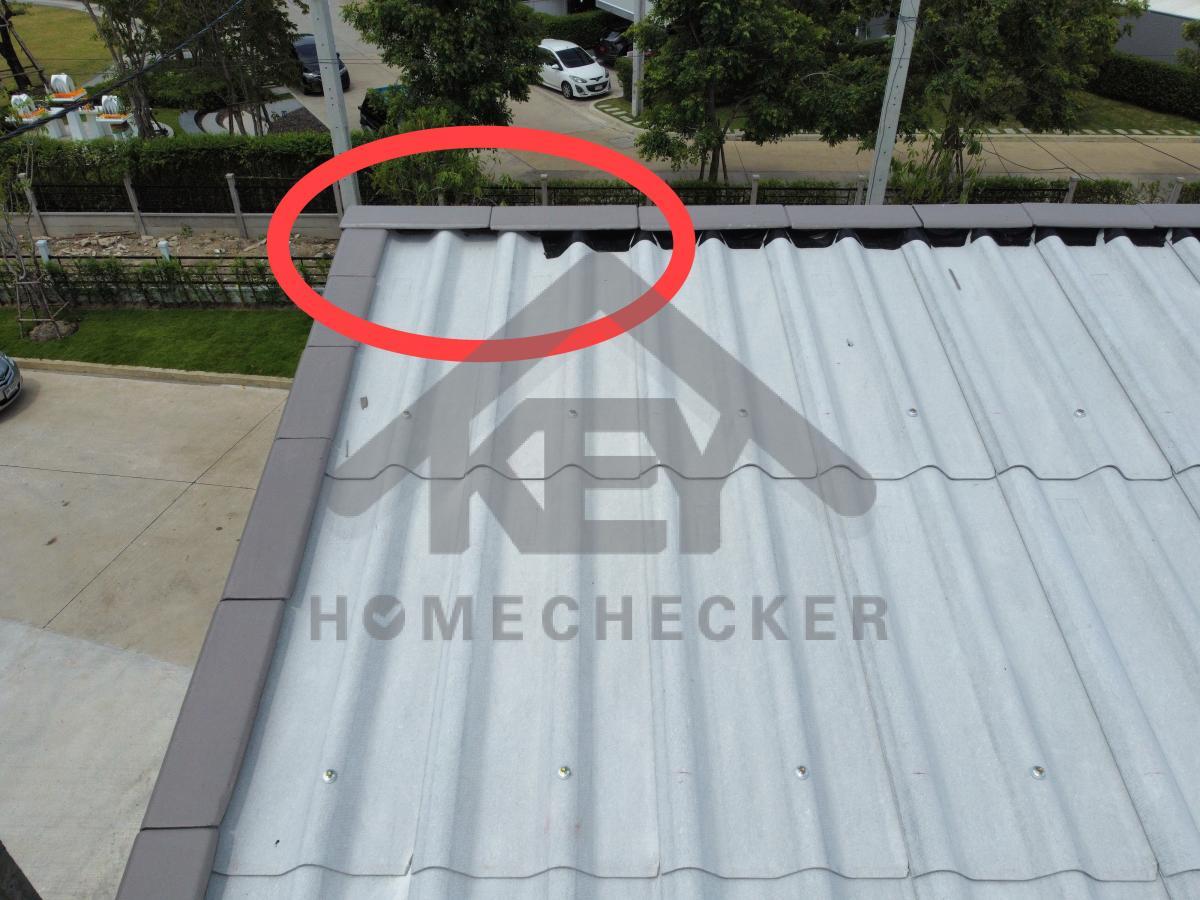 งานตรวจสอบหลังคา