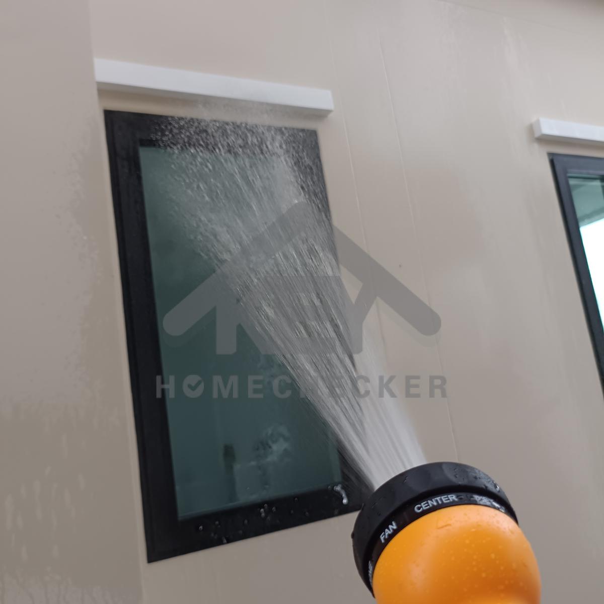 งานเทสน้ำ ประตูหน้าต่าง