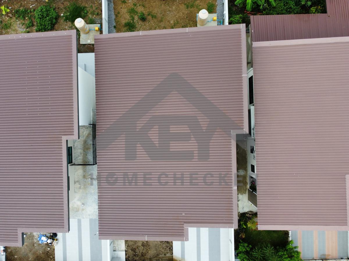 งานตรวจสอบหลังคา