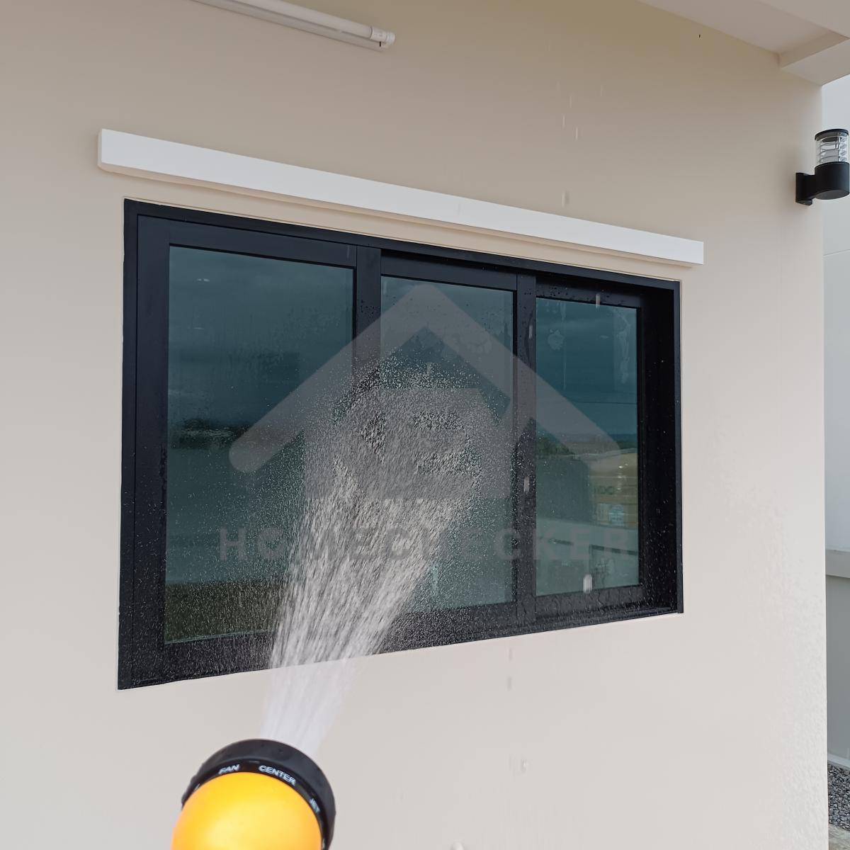 งานเทสน้ำ ประตูหน้าต่าง