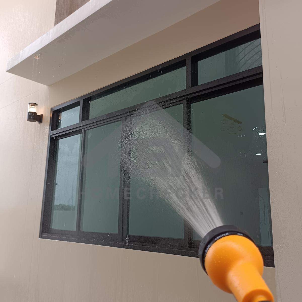 งานเทสน้ำ ประตูหน้าต่าง