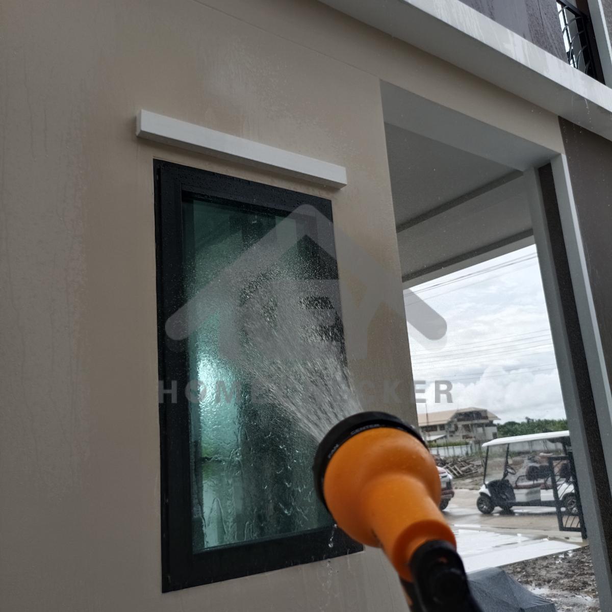 งานเทสน้ำ ประตูหน้าต่าง