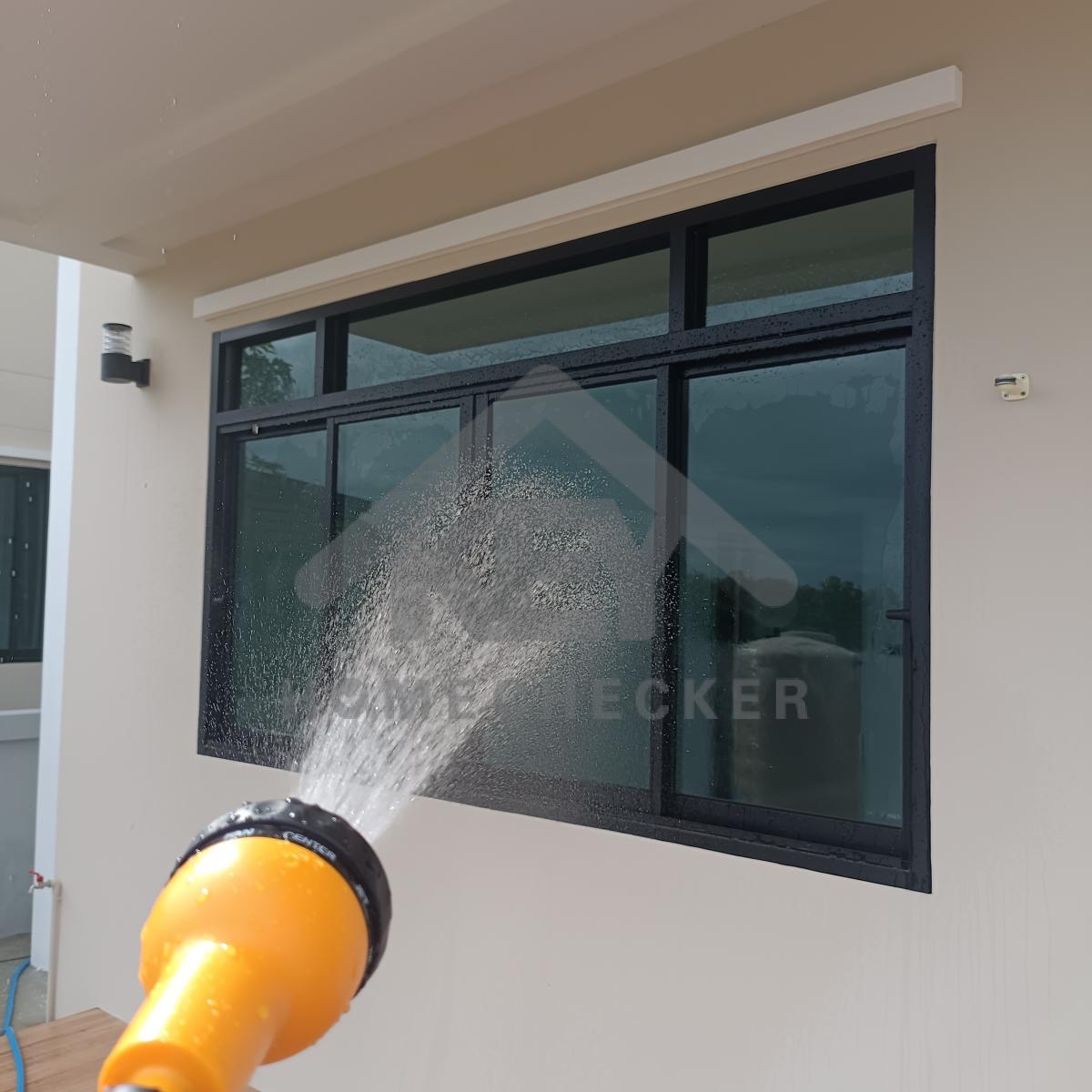 งานเทสน้ำ ประตูหน้าต่าง