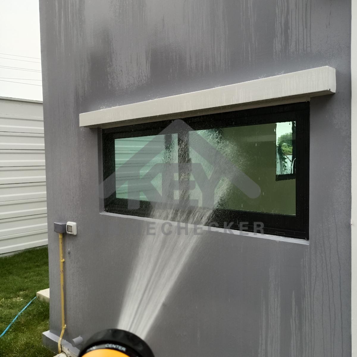 งานเทสน้ำ ประตูหน้าต่าง