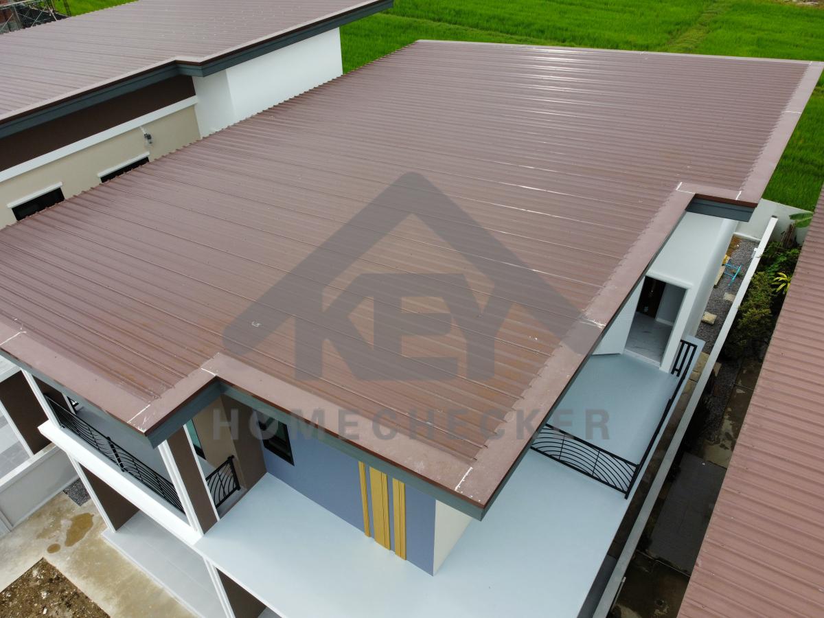 งานตรวจสอบหลังคา