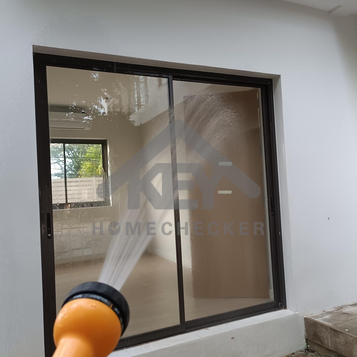 งานเทสน้ำ ประตูหน้าต่าง